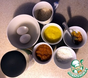 Двухсоставные тарталетки "Инь-янь"