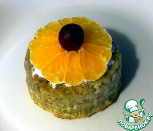 Двухсоставные тарталетки "Инь-янь"