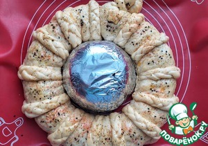 Пирог с тунцом и яйцом "Новогодний" Пирог с тунцом и яйцом "Новогодний"