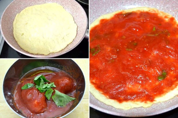 Пицца рецепт на сковороде в домашних условиях быстро и вкусно
Пицца рецепт на сковороде в домашних условиях быстро и вкусно