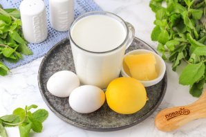 Сыр из козьего молока с яйцом