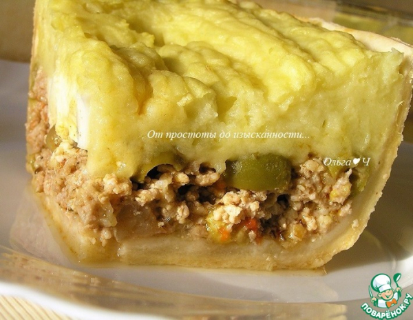 Аргентинский пирог с фаршем Аргентинский пирог с фаршем