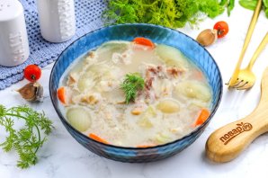 Холодец из свиных ножек и рульки Холодец из свиных ножек и рульки