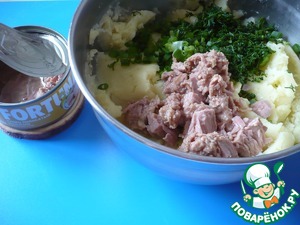 Елка из овощей и тунца