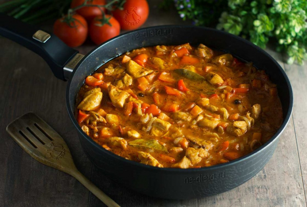 Гуляш из курицы Гуляш из курицы