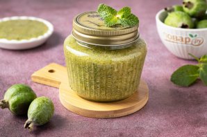 Фейхоа с сахаром Фейхоа с сахаром