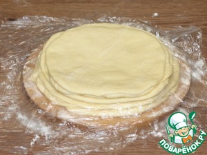 Пирожки из слоеного теста на кефире Пирожки из слоеного теста на кефире