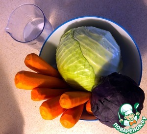 Фиолетово-малиновая квашеная капуста Фиолетово-малиновая квашеная капуста