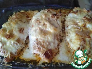 Грудка запечённая со сметаной