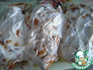 Грудка запечённая со сметаной