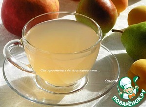 Яблочно-грушевый кисель Яблочно-грушевый кисель