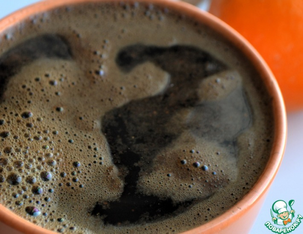 Кофе с апельсиновым соком