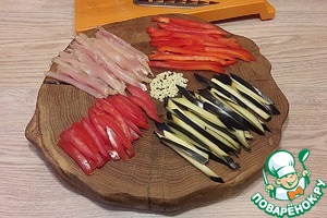 Курица с баклажанами к 14 февраля Курица с баклажанами к 14 февраля