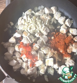 Куриное рагу по-мексикански