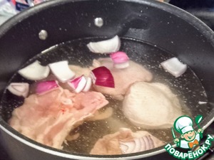 Куриный суп с пармезаном от Оттоленгги