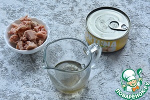 Легкий салат с тунцом и фетой Легкий салат с тунцом и фетой