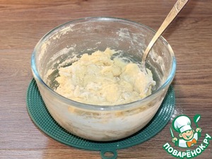 Мягкое яблочное пирожное с помадкой Мягкое яблочное пирожное с помадкой