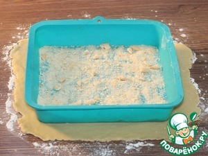 Мягкое яблочное пирожное с помадкой Мягкое яблочное пирожное с помадкой