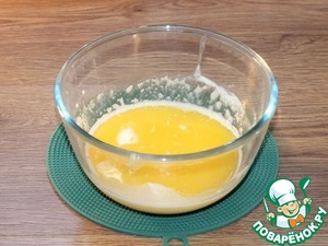 Мягкое яблочное пирожное с помадкой Мягкое яблочное пирожное с помадкой