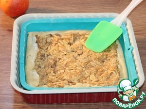 Мягкое яблочное пирожное с помадкой Мягкое яблочное пирожное с помадкой