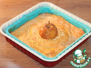 Мягкое яблочное пирожное с помадкой Мягкое яблочное пирожное с помадкой
