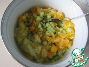 Огуречное варенье с апельсином и лимоном Огуречное варенье с апельсином и лимоном