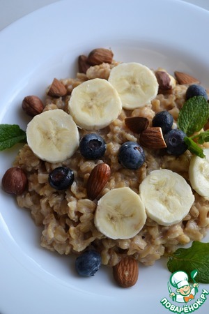 Овсяная каша на топленом молоке Овсяная каша на топленом молоке