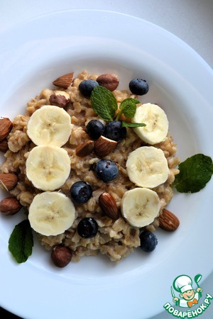 Овсяная каша на топленом молоке Овсяная каша на топленом молоке