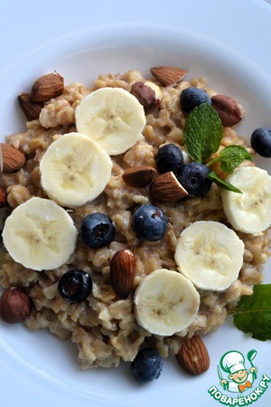 Овсяная каша на топленом молоке Овсяная каша на топленом молоке