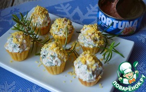 Паштет с тунцом и творожным сыром Паштет с тунцом и творожным сыром