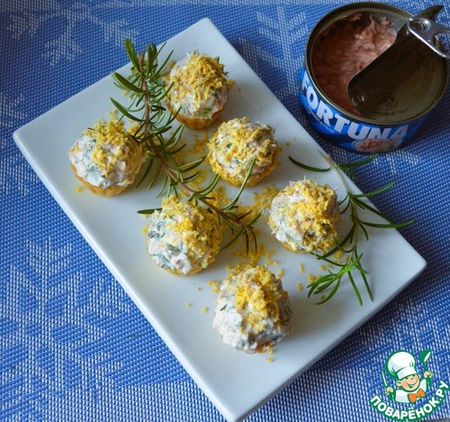 Паштет с тунцом и творожным сыром Паштет с тунцом и творожным сыром
