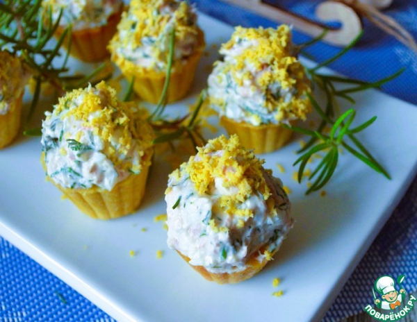 Паштет с тунцом и творожным сыром Паштет с тунцом и творожным сыром