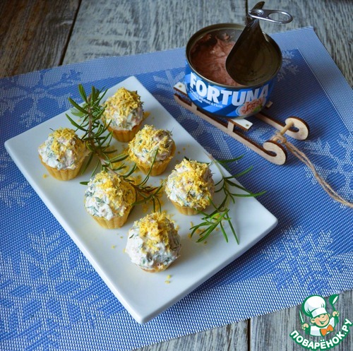 Паштет с тунцом и творожным сыром Паштет с тунцом и творожным сыром