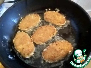 Рыбные котлеты "солнечные"