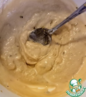 Салат из цветной капусты и нута