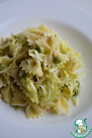 Салат из кабачков и "бабочек"