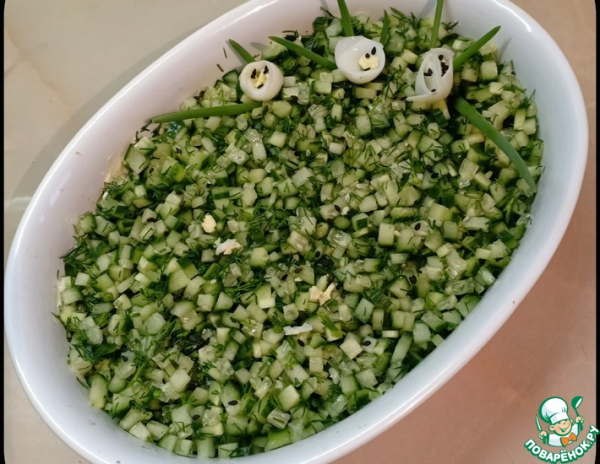 Салат "Лужок"