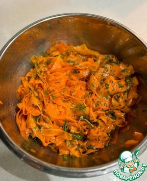 Салат "Морковное настроение" Салат "Морковное настроение"