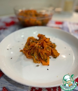 Салат "Морковное настроение" Салат "Морковное настроение"