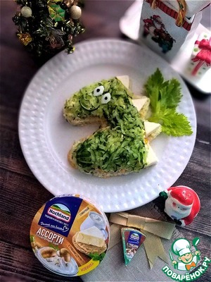 Салат "Новогодний Дракончик" Салат "Новогодний Дракончик"