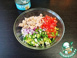 Салат "Русские традиции" с тунцом