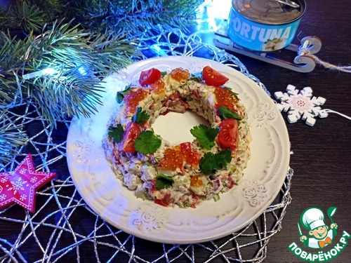 Салат "Русские традиции" с тунцом