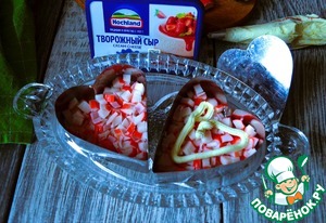 Салат с крабовыми палочками "Лёгкий" Салат с крабовыми палочками "Лёгкий"