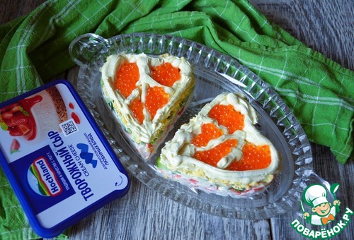 Салат с крабовыми палочками "Лёгкий" Салат с крабовыми палочками "Лёгкий"