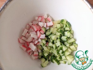 Салат с тунцом "Мирослава" Салат с тунцом "Мирослава"