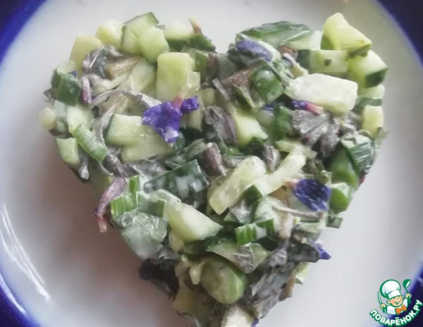 Салат "Весна на Алтае" Салат "Весна на Алтае"