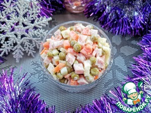 Салат "Зимний сон" Салат "Зимний сон"