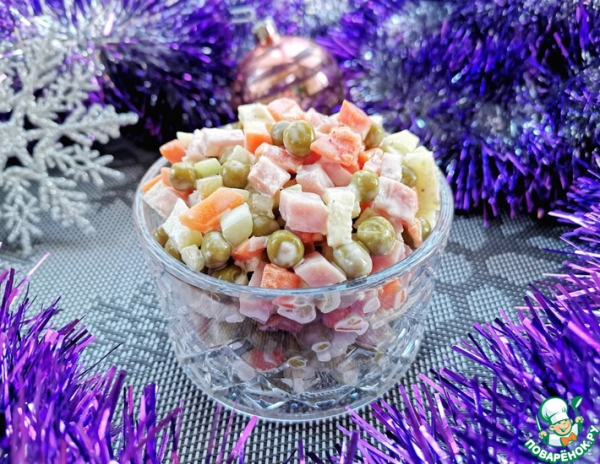Салат "Зимний сон" Салат "Зимний сон"