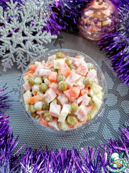 Салат "Зимний сон" Салат "Зимний сон"