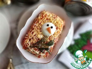 Салат "Зимушка-зима" Салат "Зимушка-зима"